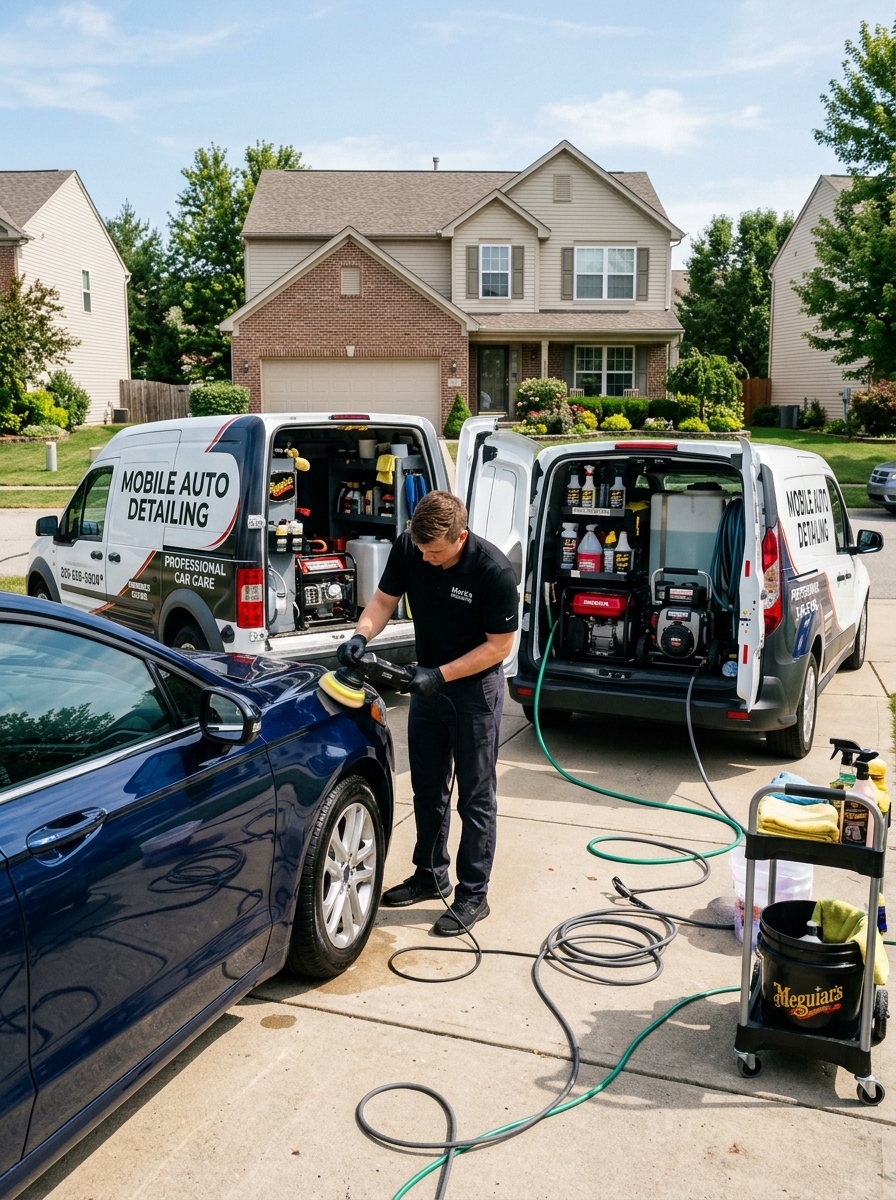 Mobile Detailing — We bring the detail shop to your driveway.